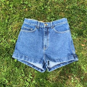 American apparel high waisted shorts